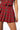 Extra View Tartan Red Plaid Skirt