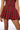 Side View Tartan Red Plaid Skirt