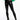 Front View Te Necessito Faux Leather High Rise Lace Up Leggings