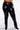 Side View Te Necessito Faux Leather High Rise Lace Up Leggings