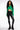 Detail View Te Necessito Faux Leather High Rise Lace Up Leggings