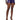 Front View Te Quiero Faux Leather Short In Purple