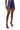 Front View Te Quiero Faux Leather Short In Purple