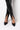 Extra View Te Quiero High Rise Vegan Leather Skinny Pant With Slit