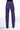 Detail View Te Quiero High Rise Vegan Leather Straight Leg Pants In Purple