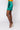 Side View Tea Party Please Stretch Satin Mini Skirt in Green