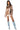 Back View Teleport Foil Effect Denim Button Down