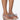 Front View Tell It How It Is Flat Sandal In Nude