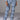 Front View Temptation High Rise Layered Wide Leg Jean