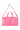 Back View Terry Pink Weekend Bag