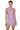 Front View That Girl Rhinestone Mini Dress In Purple