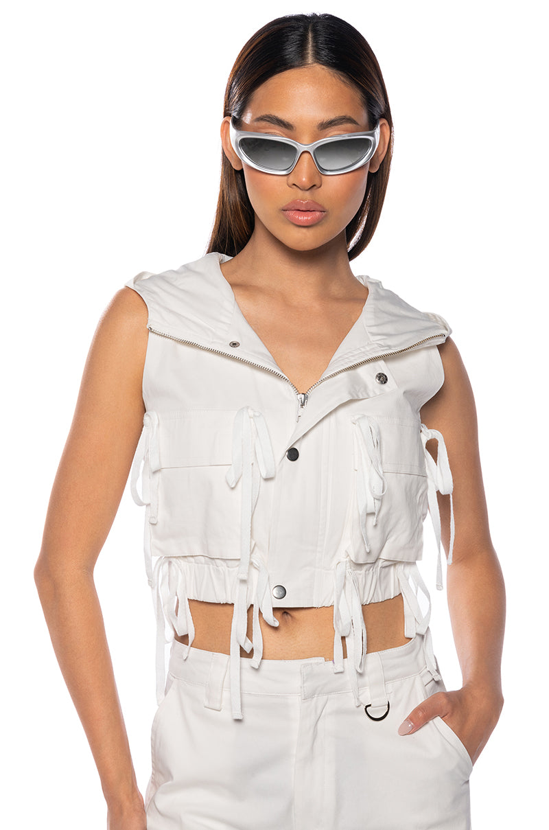 Front View That New New Utility Hooded Tank
