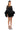 Side View That Va Va Voom Long Sleeve Sheer Trapeze Dress