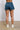 Back View Thats Life Denim Skort