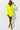 Full View The Best Fit Long Sleeved Mini Dress  in Neon Yellow