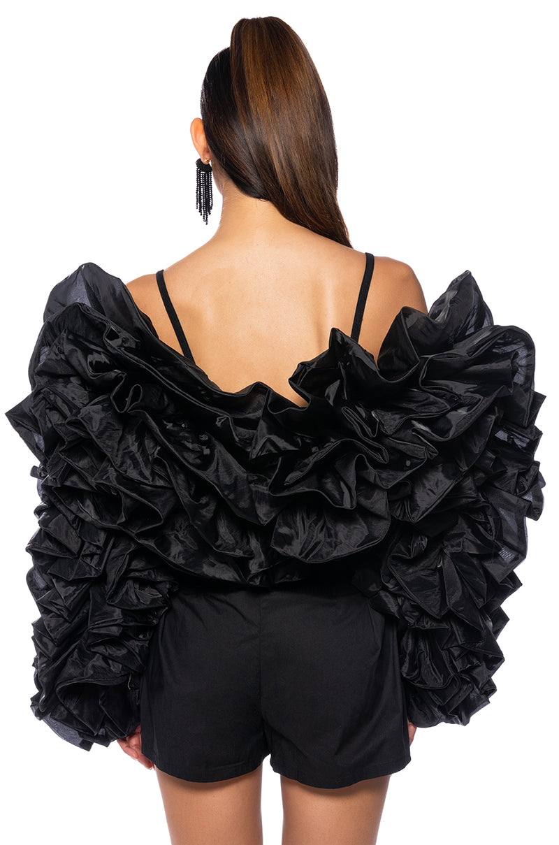 Full View The Boa Jacket In Black