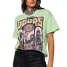 Front View The Doors Distressed Graphic Tee