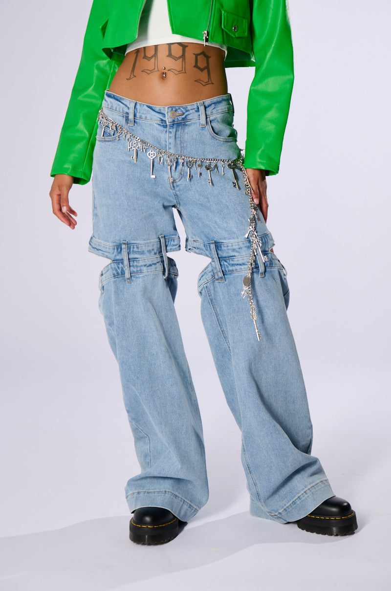 Full View The Key To My Heart Chain Belt 1