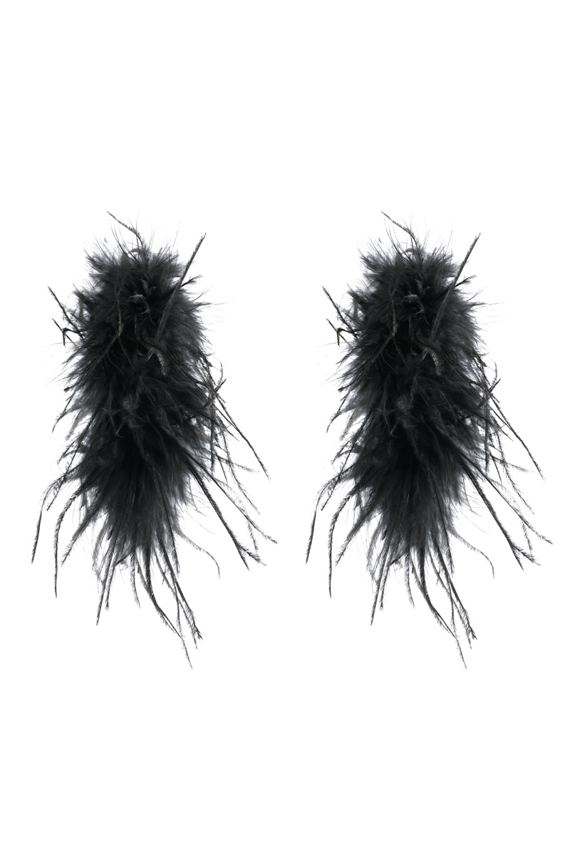 Side View The Moment Feather Hoop Earring 1