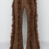 Front View The Teddy Wide Leg Fashion Trousers