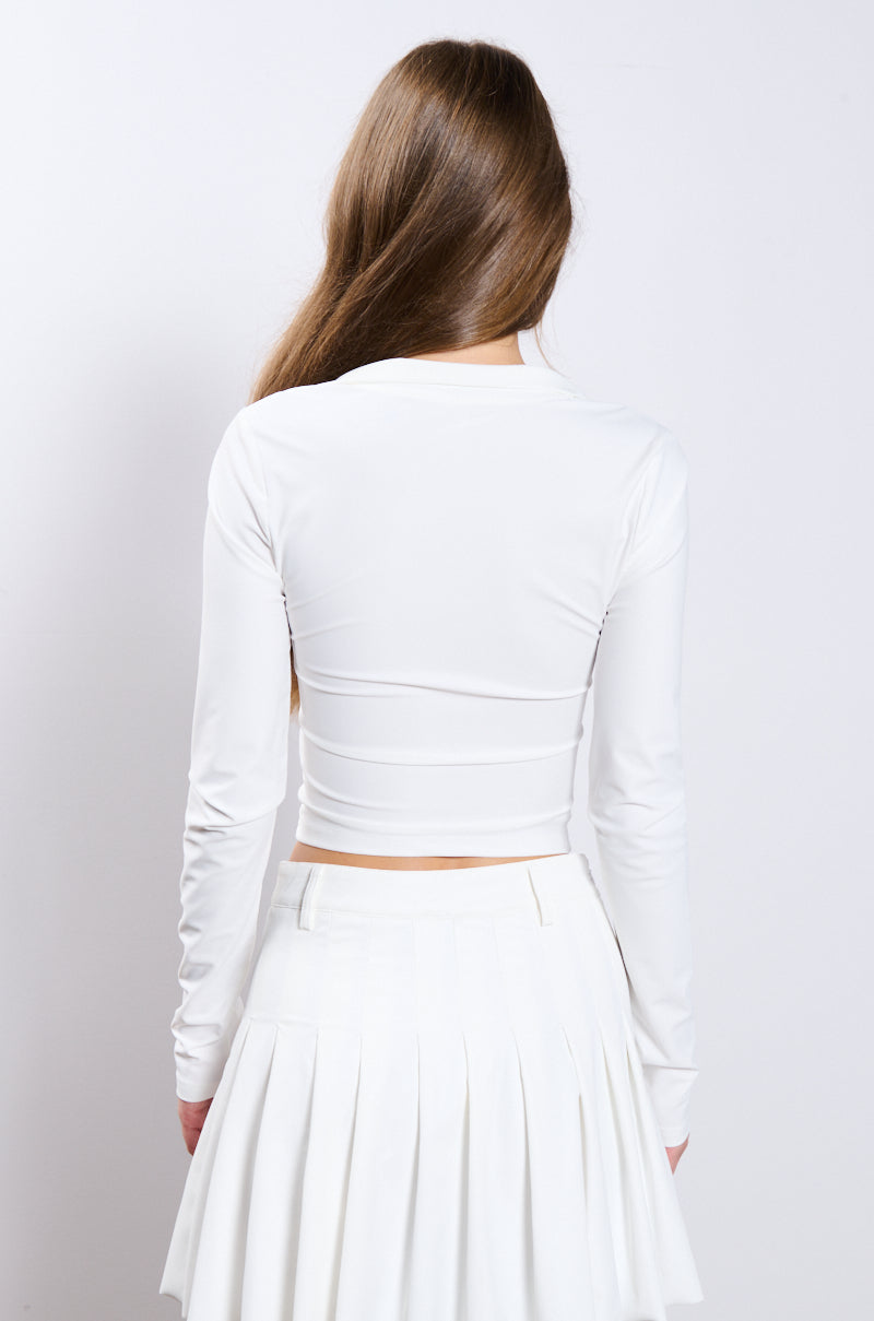 Detail View The Tighter The Better Zip Up Sweatshirt