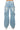 Extra View The Ultimate Denim Cargo Pant In Light Blue Denim