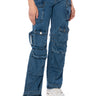 Front View The Ultimate Denim Cargo Pant