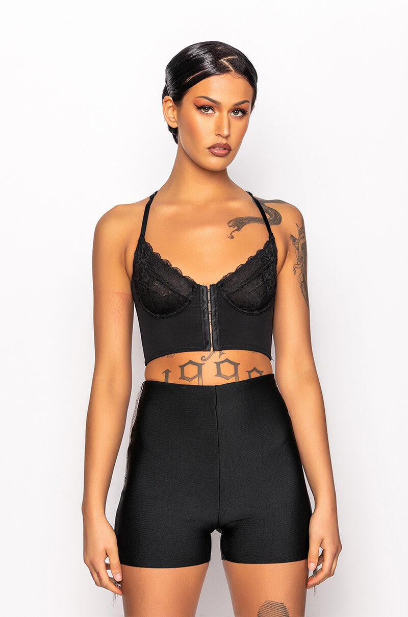 Full View The Ultimate Longline Lace Bralette Top