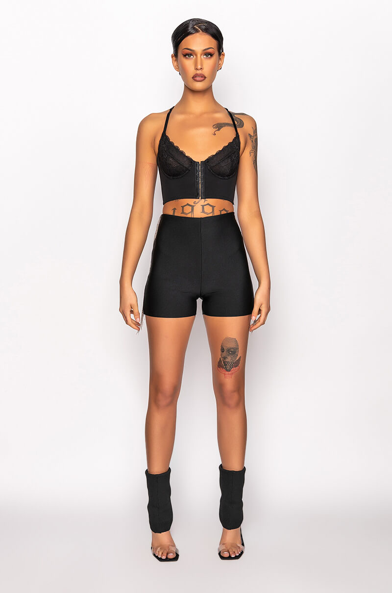 Extra View The Ultimate Longline Lace Bralette Top