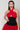 Front View The Way I Am Satin Underbust Corset in Black