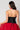 Back View The Way I Am Satin Underbust Corset in Black