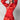 Front View The Way I Am Satin Underbust Corset in Red