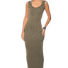 Front View The Weekend Choice Cargo Maxi Dress