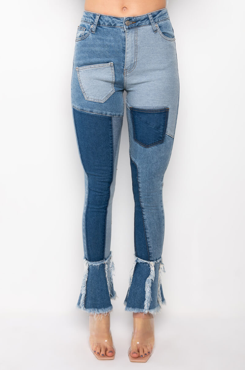 Back View Third Generation Nouveau Flare Jeans 7