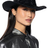 Front View Through The Night Bling Cowboy Hat