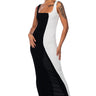 Front View Time To Balance Sleeveless Maxi Dress