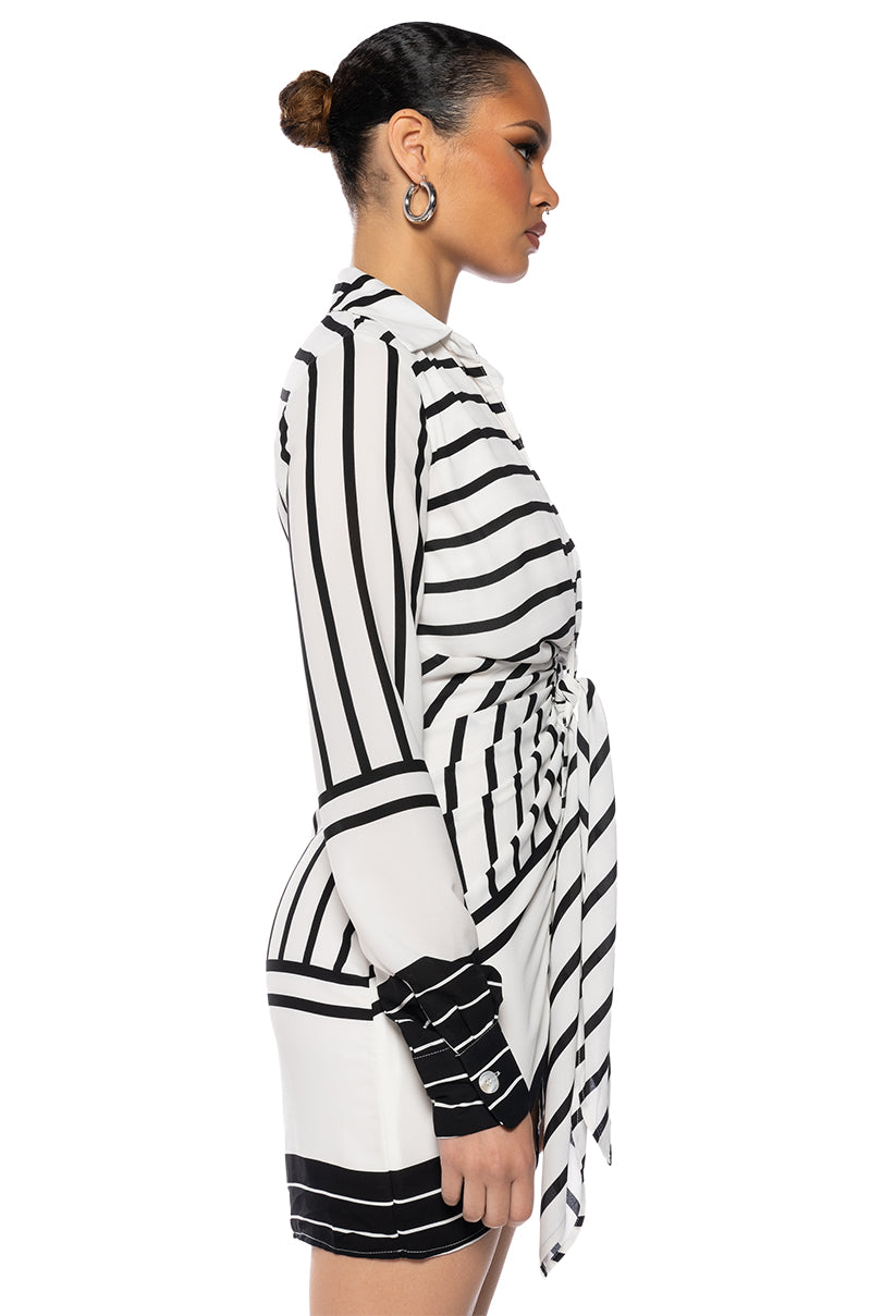 Detail View Time To Make Moves Mini Dress