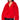 Front View Time To Shine Fringe Faux Fur Coat In Red