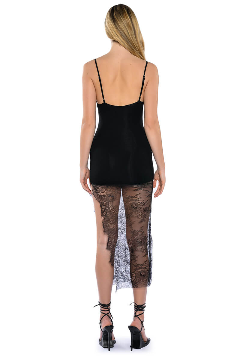 Extra View Tina Lace Detail Maxi Dress