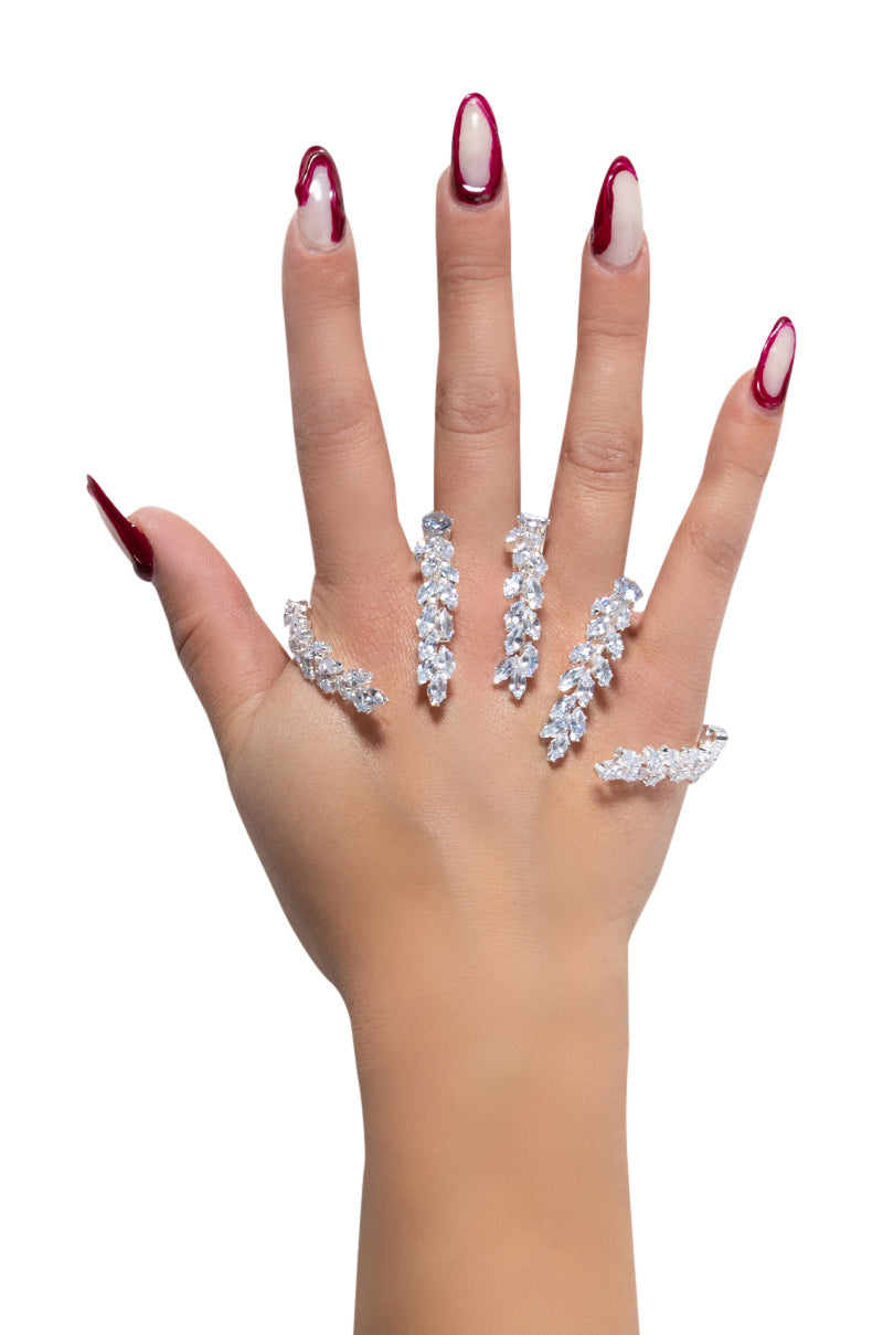 Front View Tis The Season Hand Bracelet