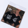 Front View Titsy Eat Me Cross Nip Sticker