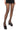 Front View Titsy Rhinestone Fine Fishnet Tights