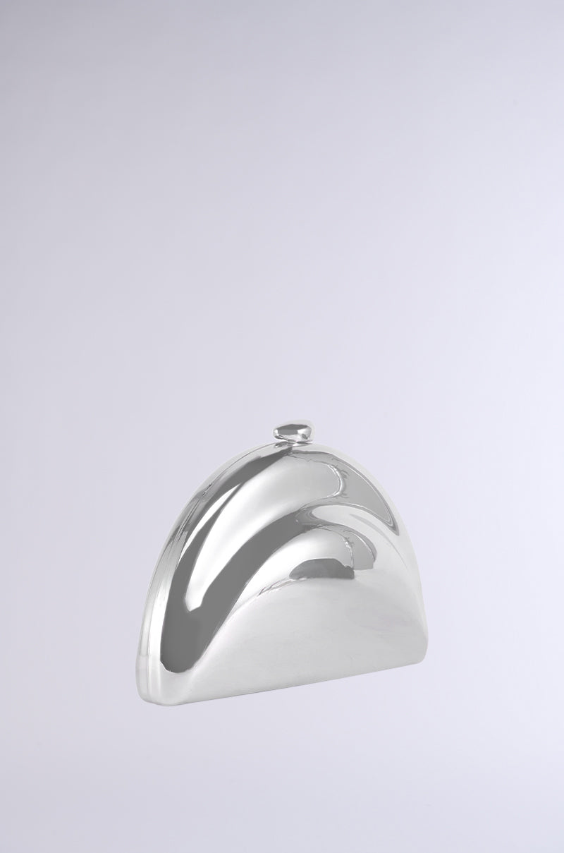 Back View To The Future Chrome Clutch