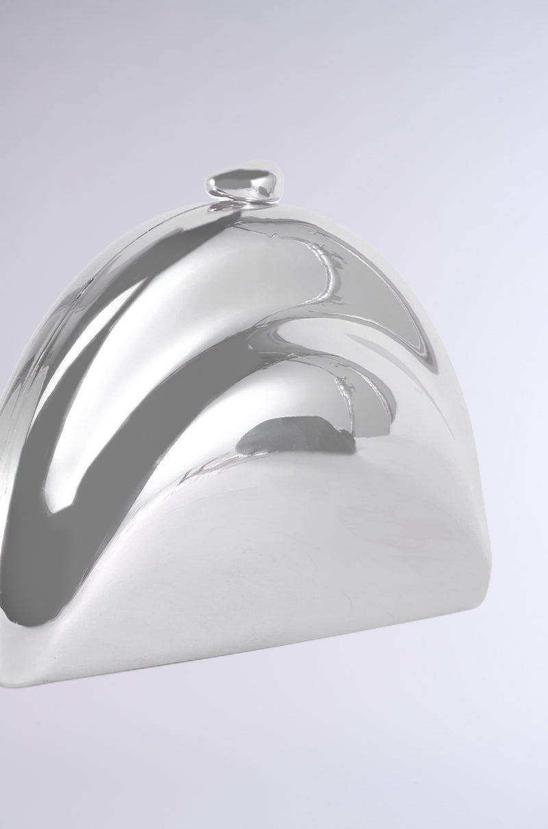 Detail View To The Future Chrome Clutch