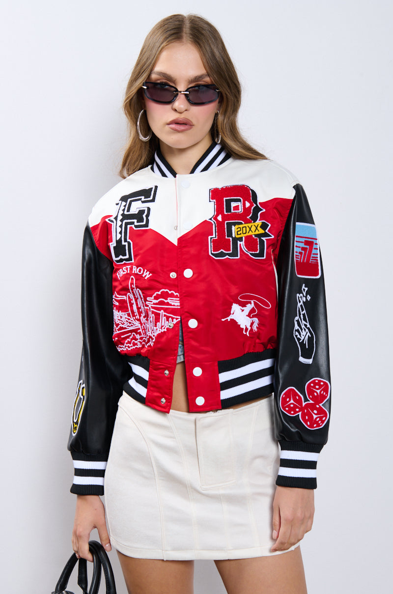 Side View To The Races Moto Jacket