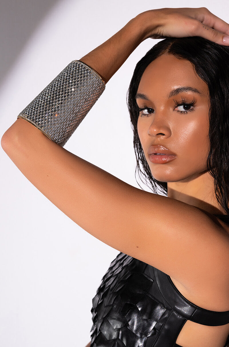 TONIGHT IS THE NIGHT RHINESTONE CUFF view 0