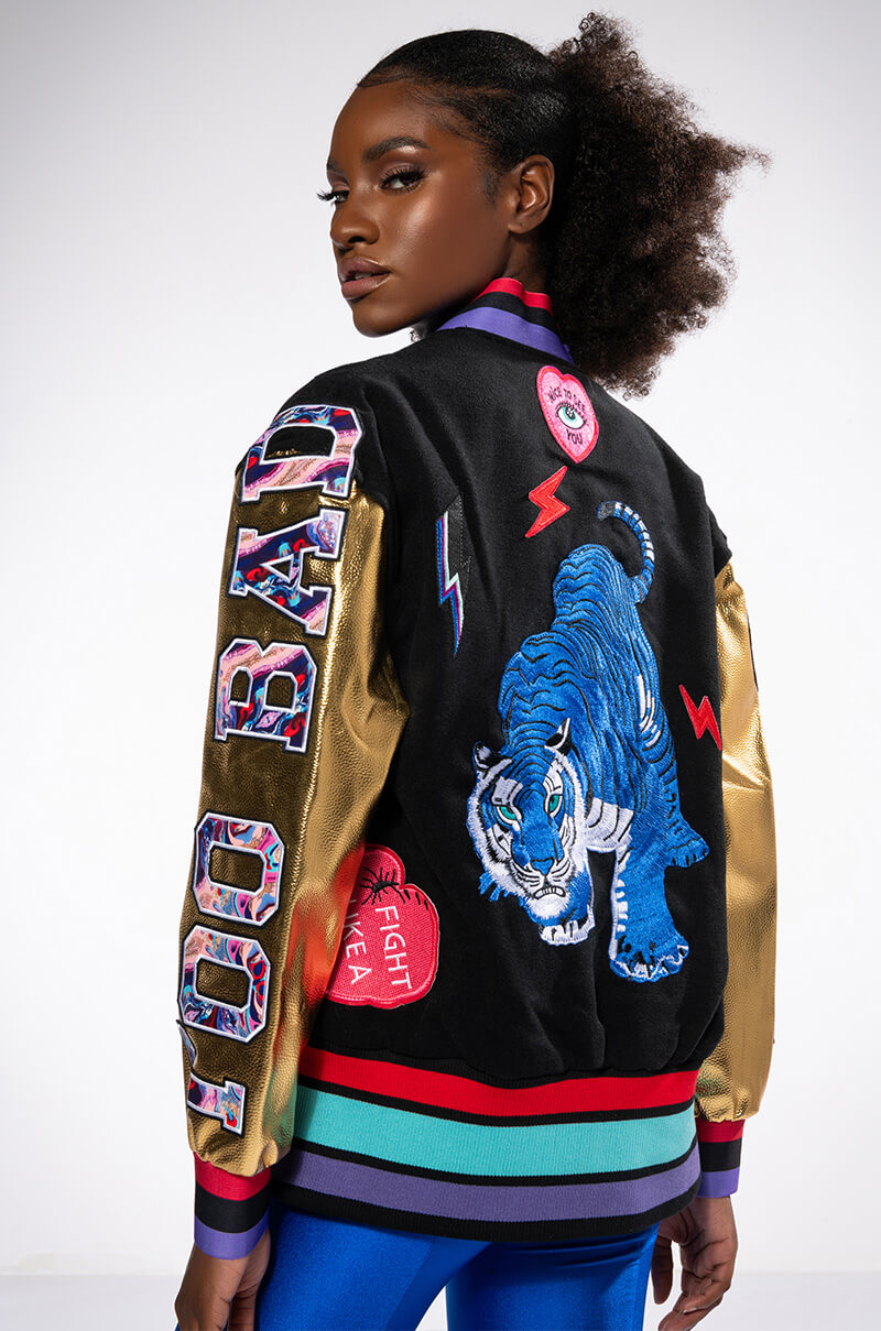 Side View Too Bad Oversized Bomber
