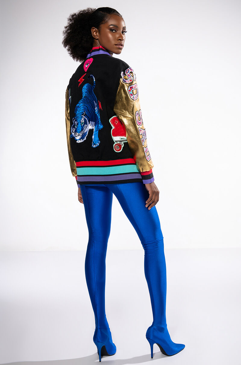 Detail View Too Bad Oversized Bomber