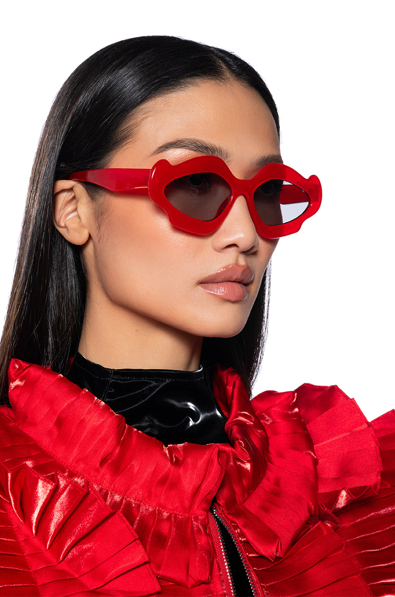 Front View Too Wavy Sunglasses
