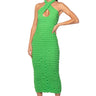 Front View Total Attitude Midi Dress